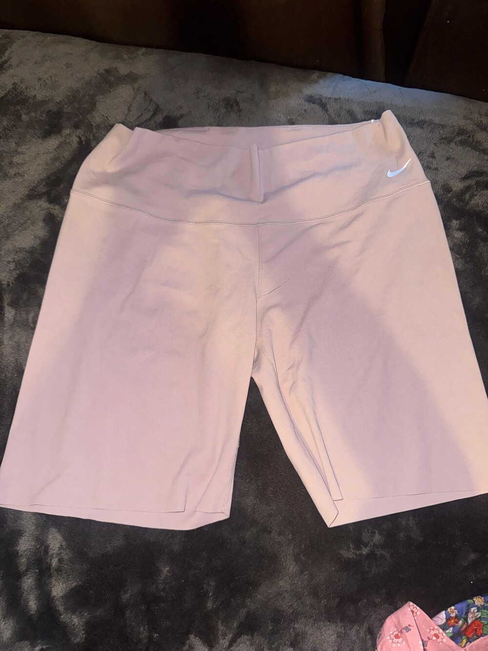 Nike Zenvy XXL Pink Biker Shorts Dri-Fit Women's Stretchy